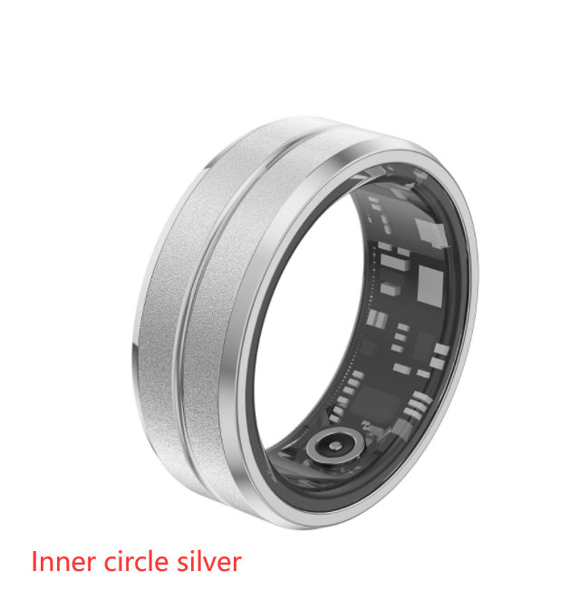 Anillo inteligente unisex 2024 con monitorización de frecuencia cardíaca y oxígeno en sangre, múltiples modos deportivos, resistente al agua IP68 para Android e iOS.