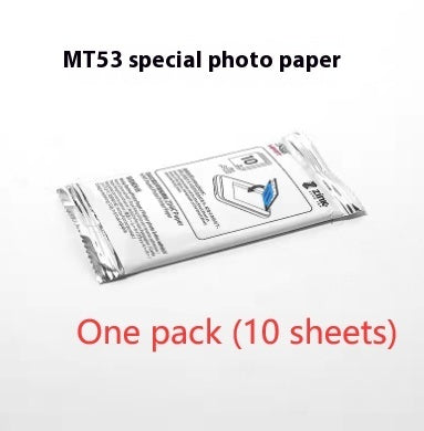 Impresora fotográfica de bolsillo MT53 | Miniimpresora inalámbrica para dispositivos móviles