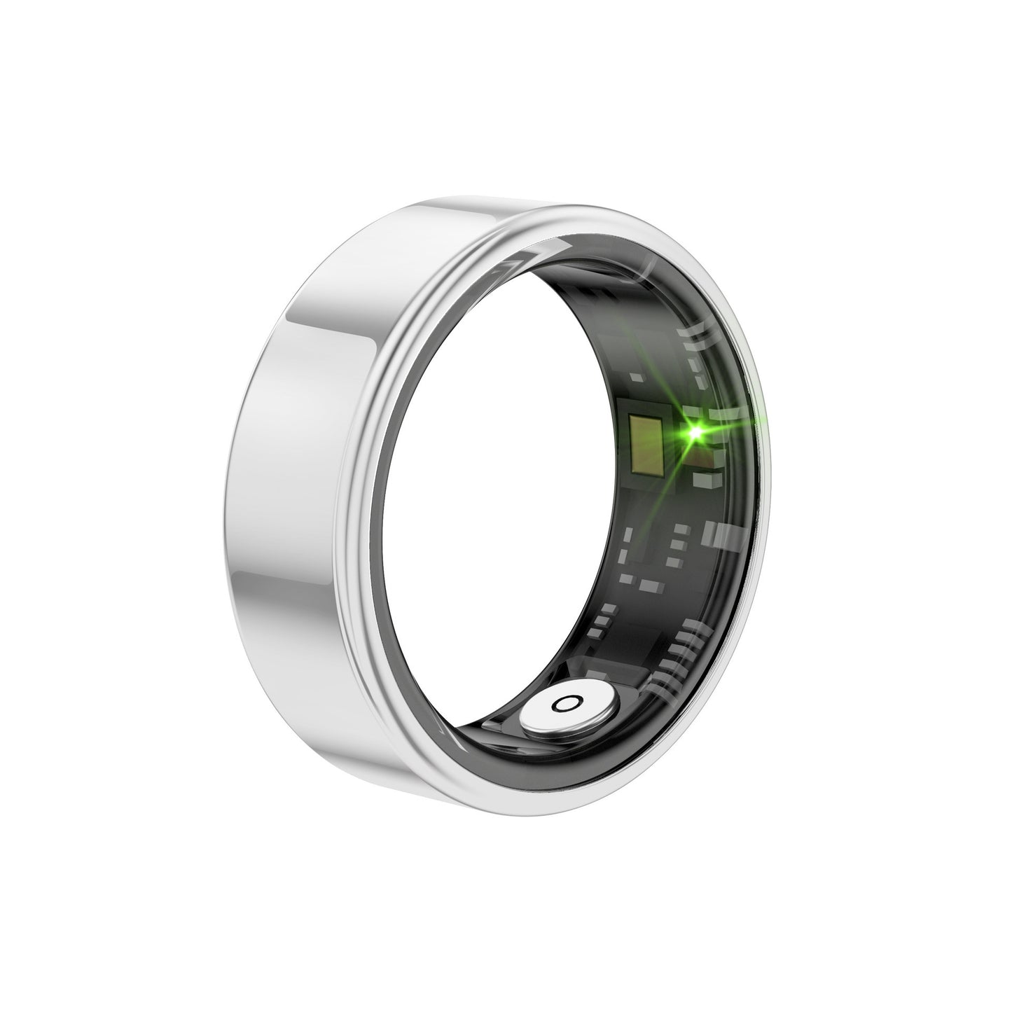 Anillo inteligente unisex 2024 con monitorización de frecuencia cardíaca y oxígeno en sangre, múltiples modos deportivos, resistente al agua IP68 para Android e iOS.