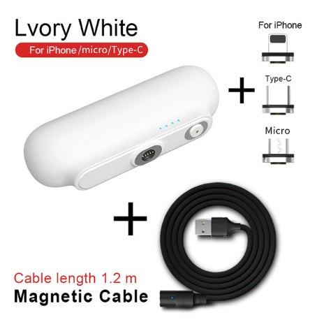 Portabel magnetisk smart powerbank