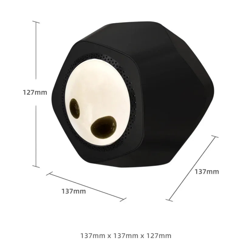 Bluetooth Högtalare, Lampa med Ferro fluid som håller takten till musiken.
