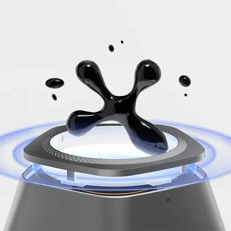 Bluetooth Högtalare, Lampa med Ferro fluid som håller takten till musiken.