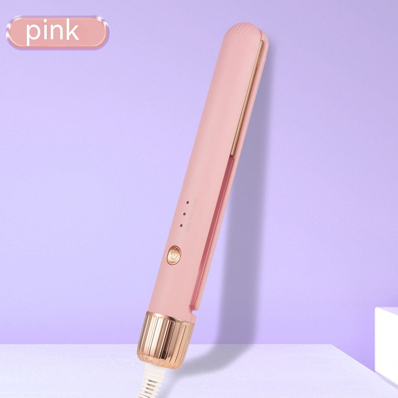 Small, smooth straightener for all hair types. Available in several colors.