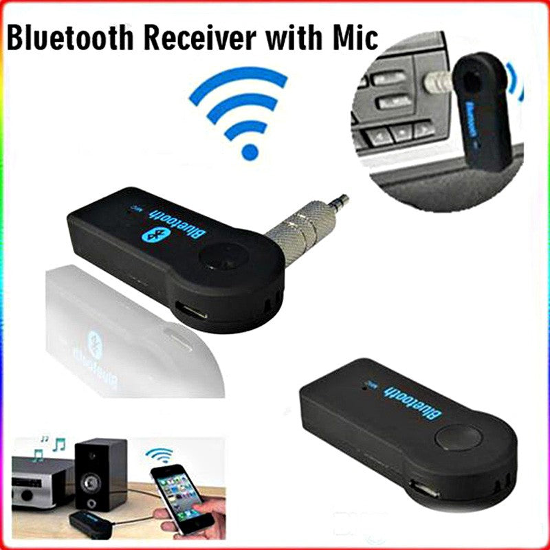 Bluetooth Musikmottagare 3,5 mm AUX – Handsfree Samtal & Trådlös Streaming