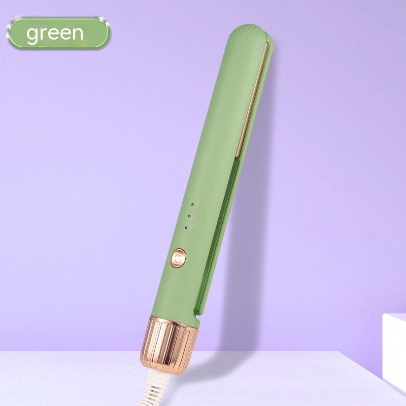 Small, smooth straightener for all hair types. Available in several colors.