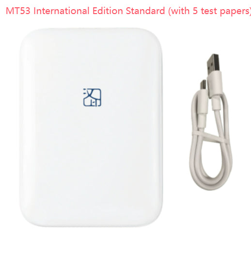 Bluetooth portabel färg skrivare, USB, Termisk sublimeringsskrivare.