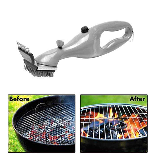 Cleaning for plastic and stainless steel grills. With steam function.