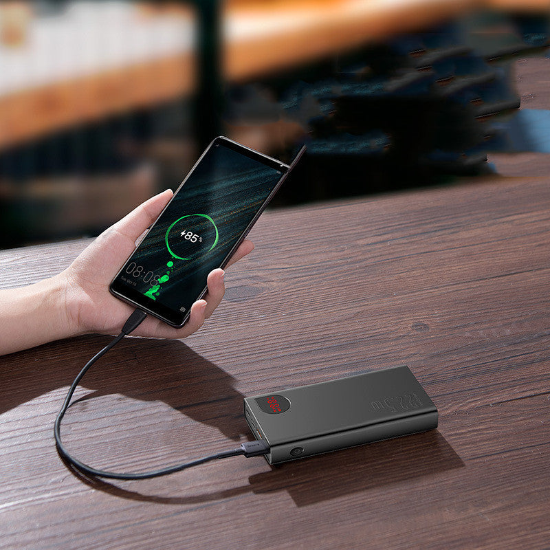 Metal Power Bank med Digital Display & Snabb Laddning | Favvo Store