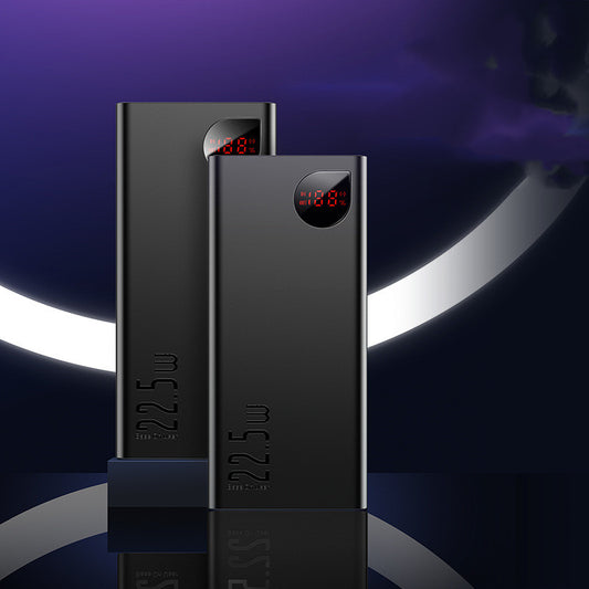 Metal Power Bank med Digital Display & Snabb Laddning | Favvo Store