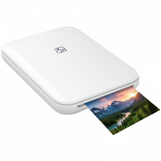 MT53 Fickfotoskrivare med utskrivet foto