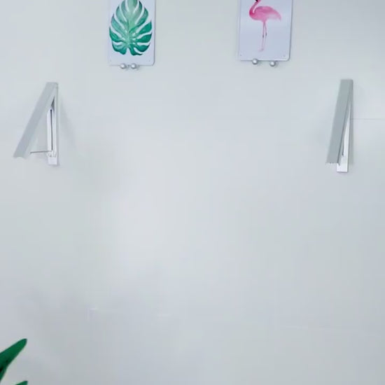 Hidden form drying rack